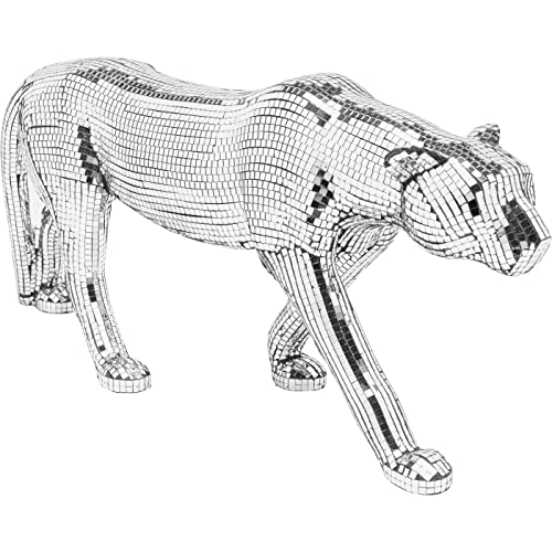 kare-design-mosaic-walking-leopard-deko-figur-spiegel-mosaik-32-cm image 6