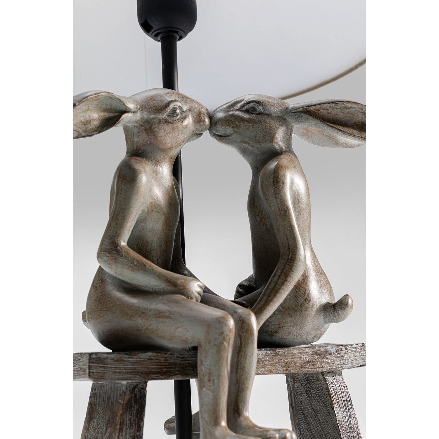 kare-design-tischleuchte-animal-bunny-love-gold-braun-53x31x31cm image 4