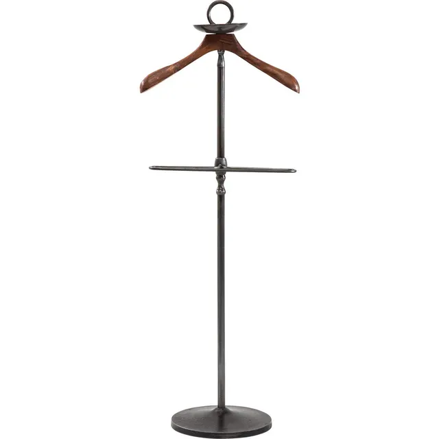 kare-design-herrendiener-cosmopolitan-garderobe-schwarz-124x49x29-cm image 1