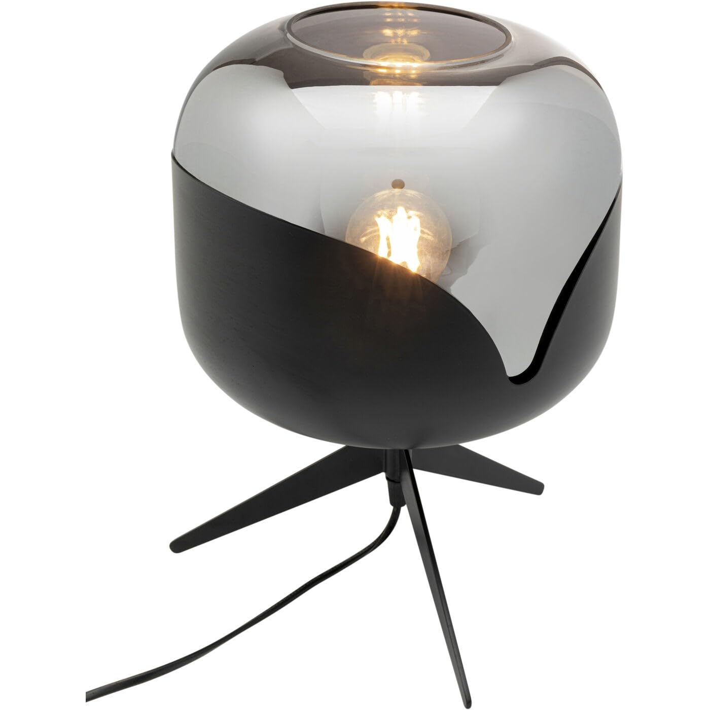 kare-design-smoke-goblet-ball-tischleuchte-schwarz-35x27x27-cm-stahl-e27 image 3