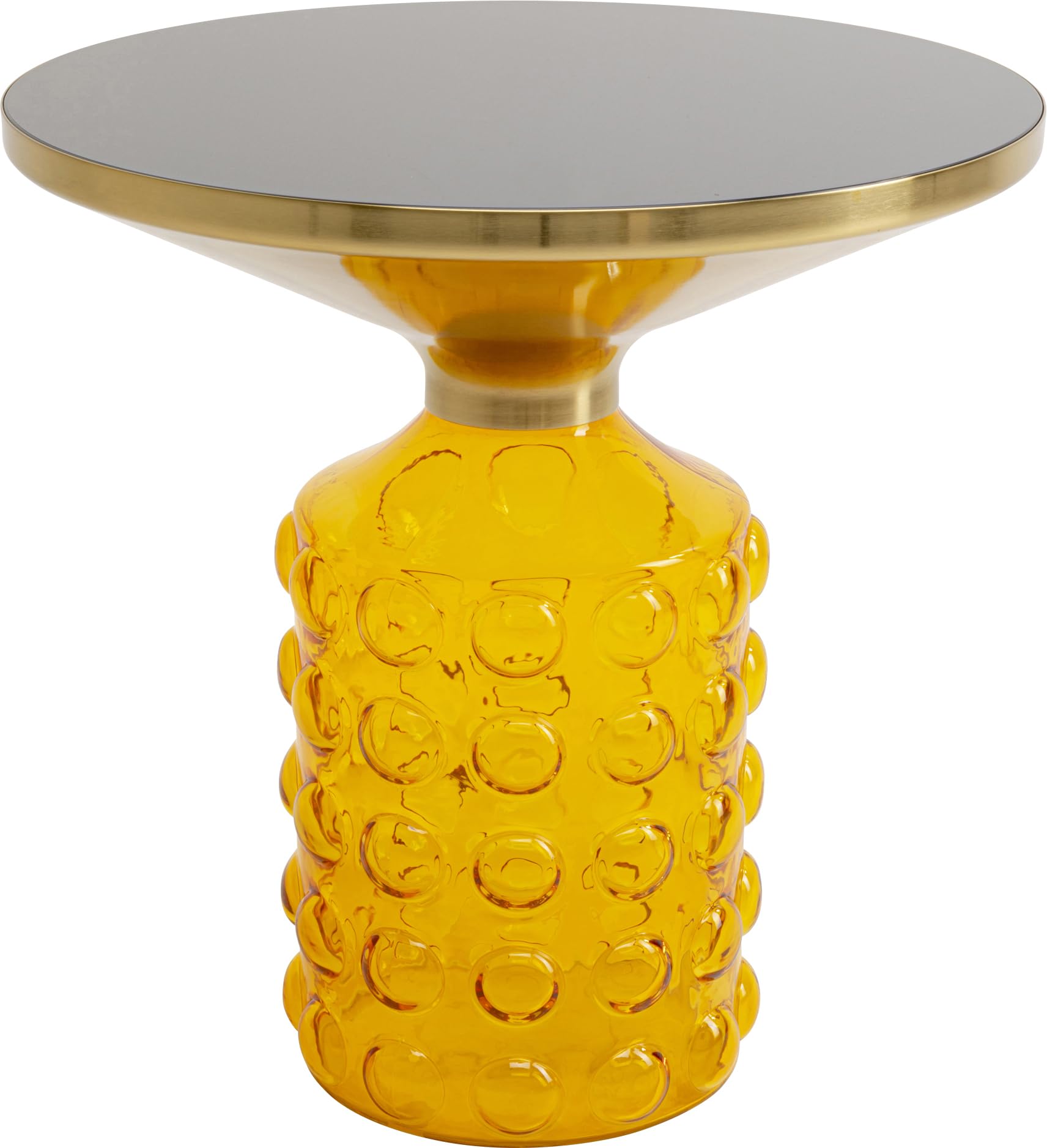 kare-design-lola-smoke-beistelltisch-braun-rund-35-cm-couchtisch-mit-glassockel- image 7