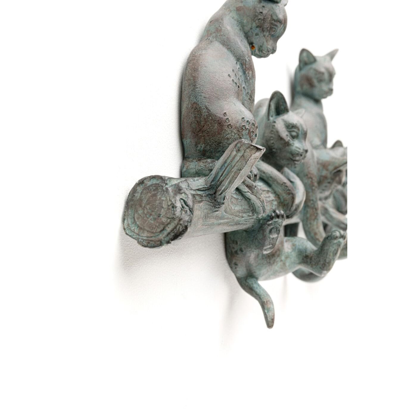 kare-design-cats-life-wandgarderobe-grau-mit-5-haken-42x18-cm-katzen-motiv image 5