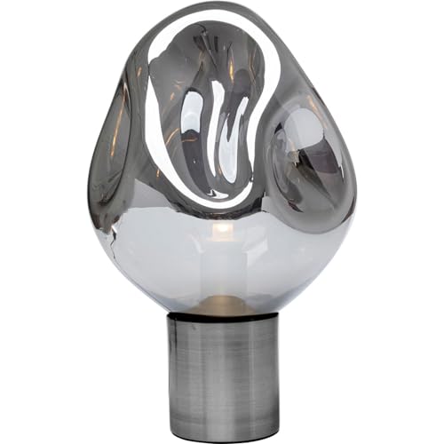 kare-design-tischlampe-supernova-smoky-38-cm-moderne-glas-tischleuchte-silber-sc image 6