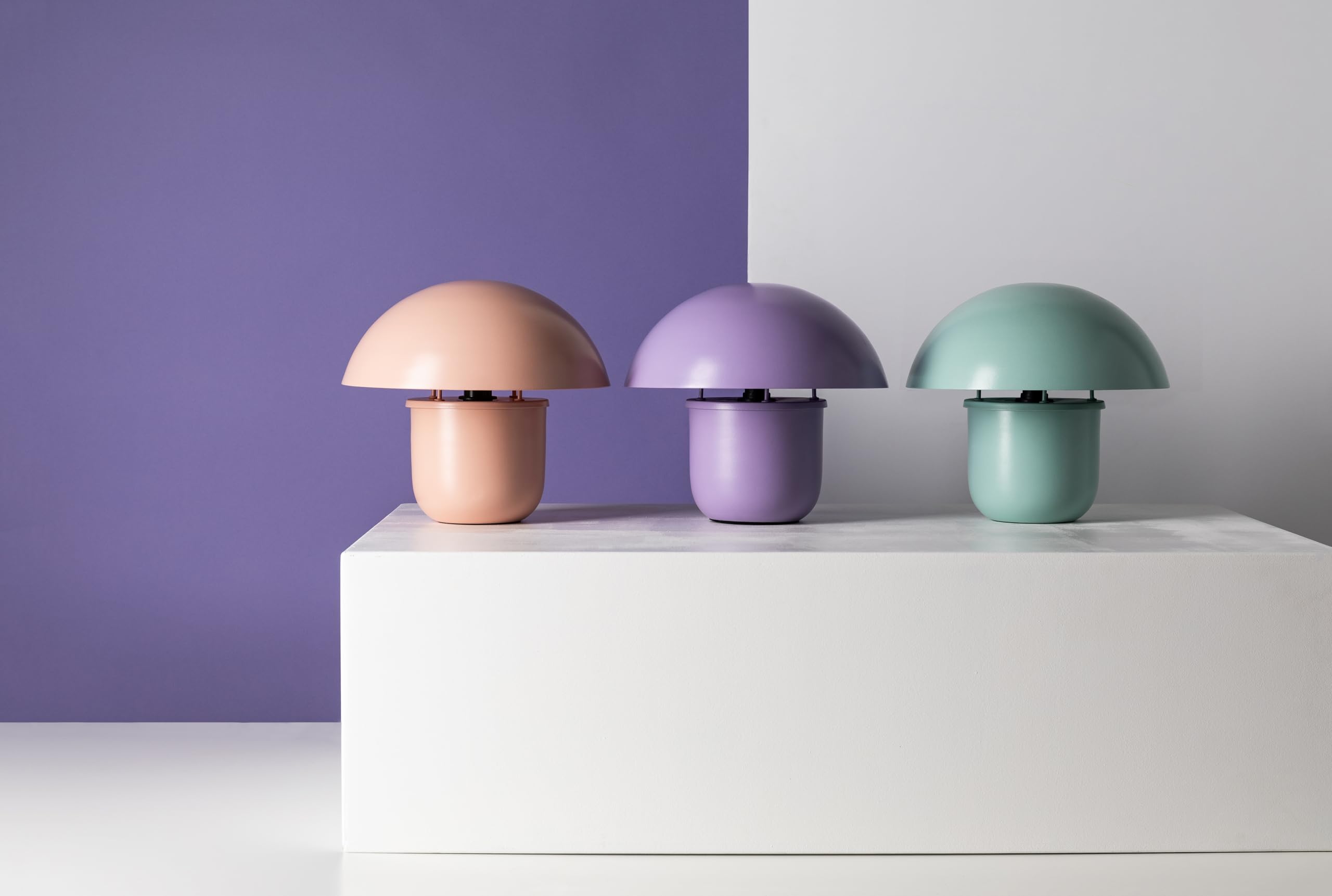 kare-design-tischlampe-mushroom-lila-metall-pilzleuchte-27x29x29-cm-e27 image 2