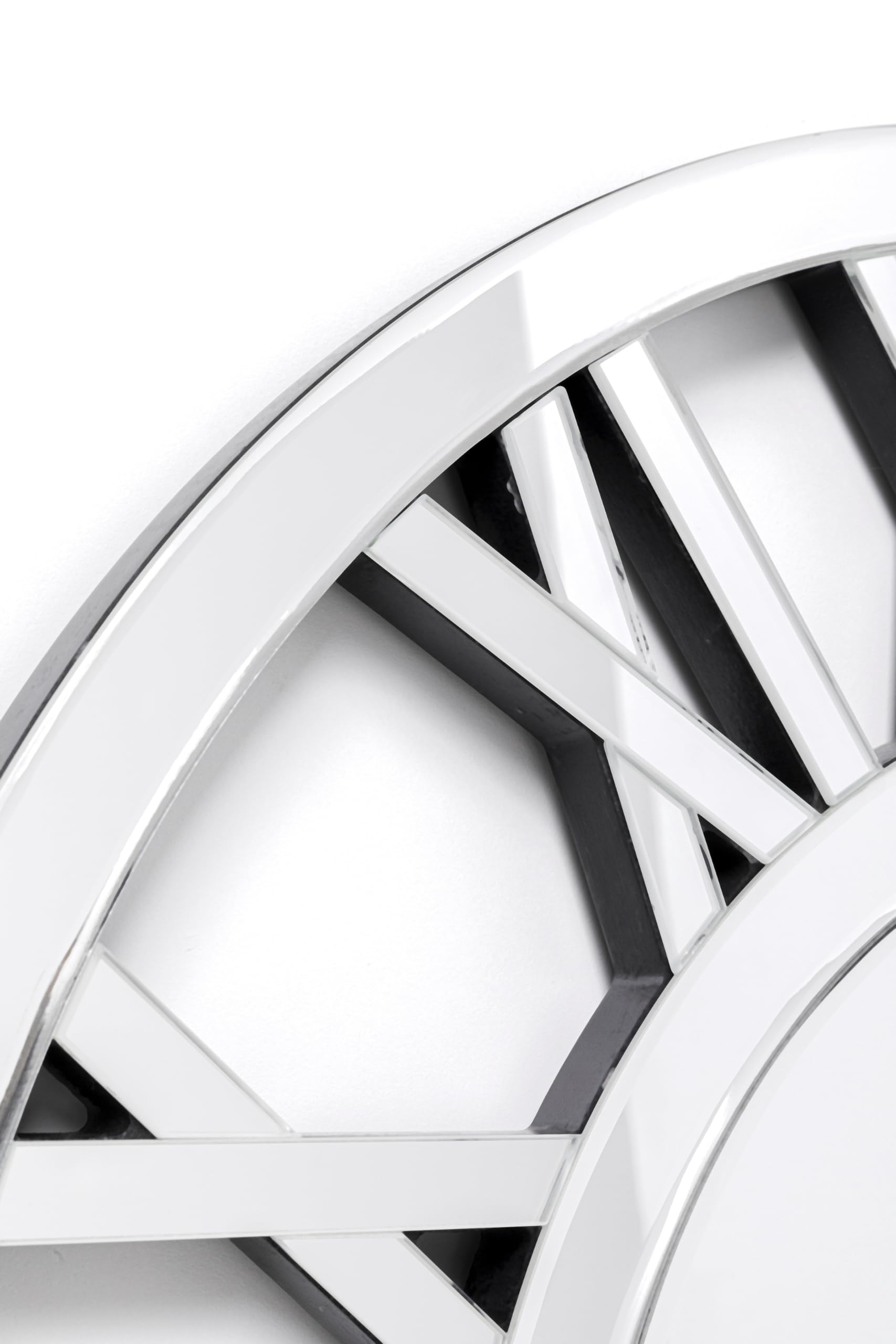 kare-design-wanduhr-specchio-verspiegelte-rund-wanduhr-60-cm-mit-r-mischen-ziffe image 4