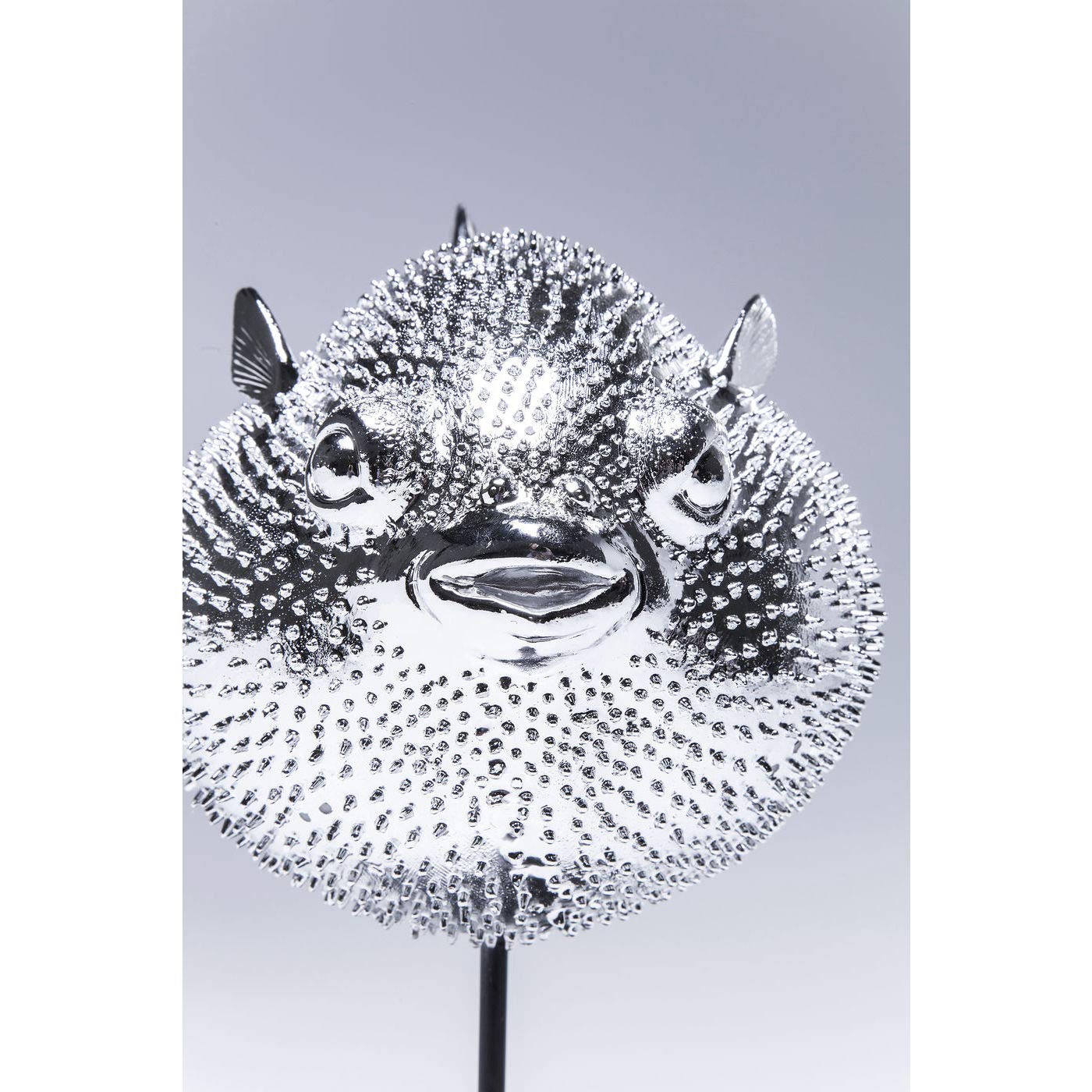 kare-design-dekofigur-blowfish-kugelfisch-chrom-silber-29x24x6-cm image 4