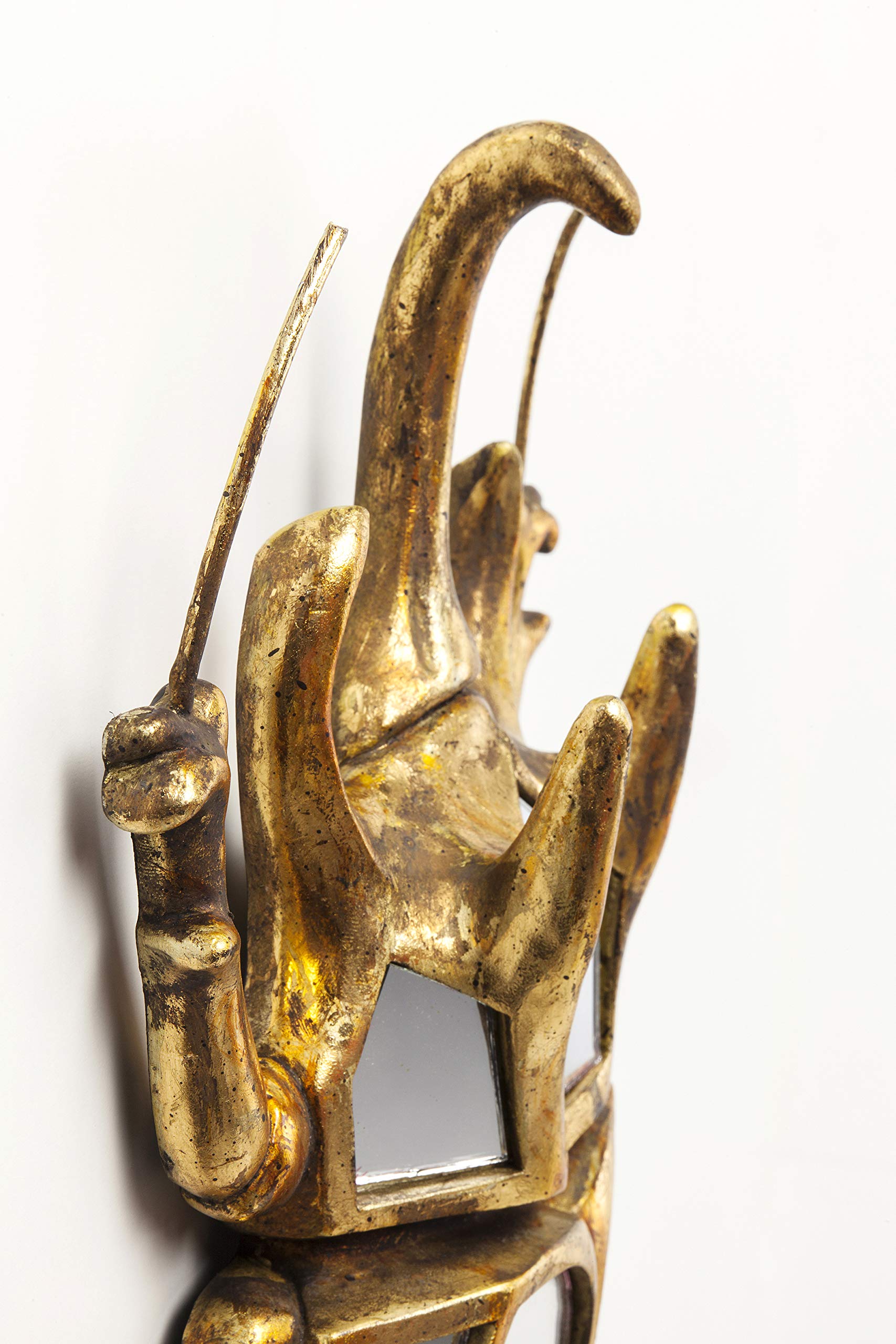 kare-design-wandobjekt-beetle-mirror-gold-37x25x6-cm-verspiegelt image 4