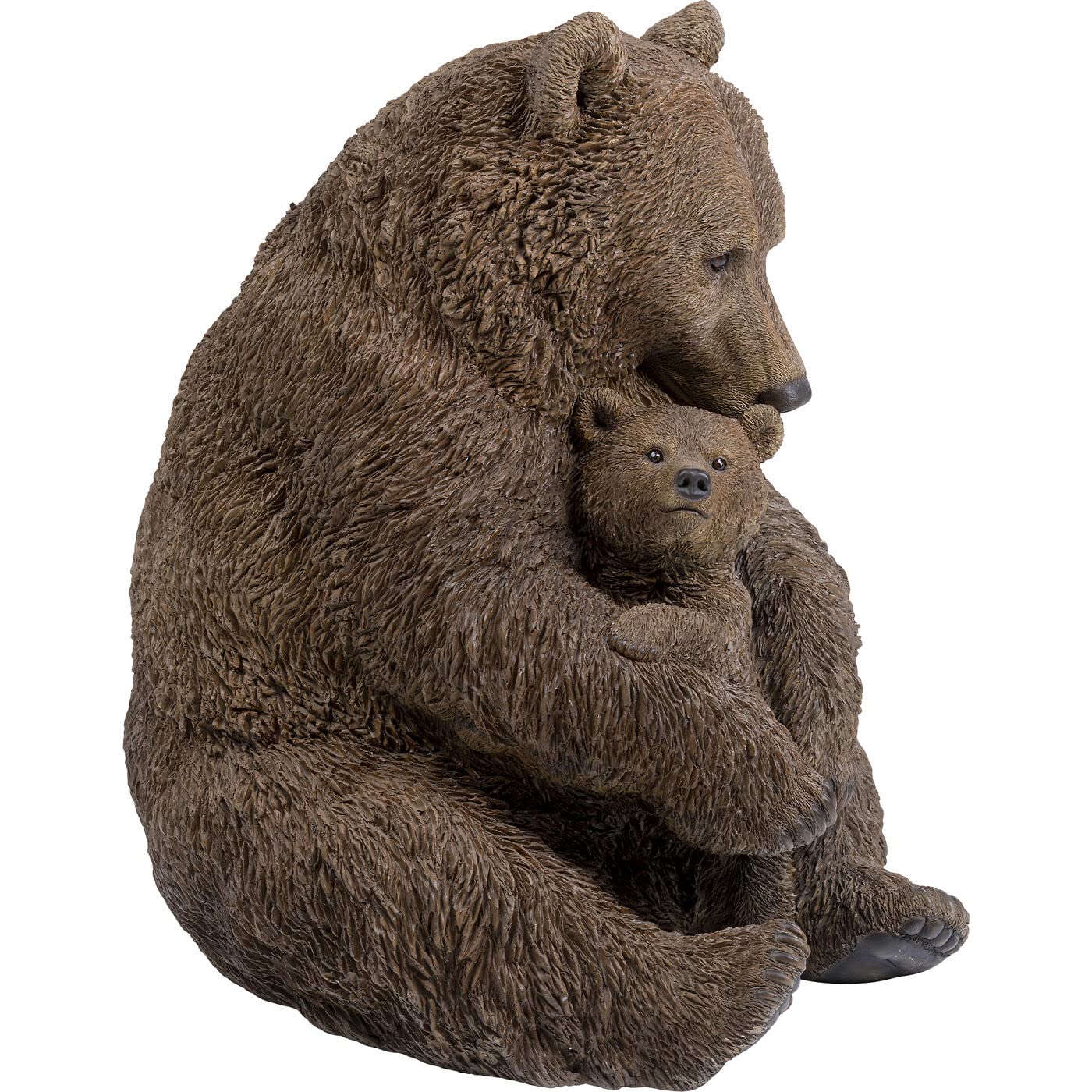kare-design-cuddle-bear-family-deko-figur-braun-handbemalt-81x88x68-cm image 2
