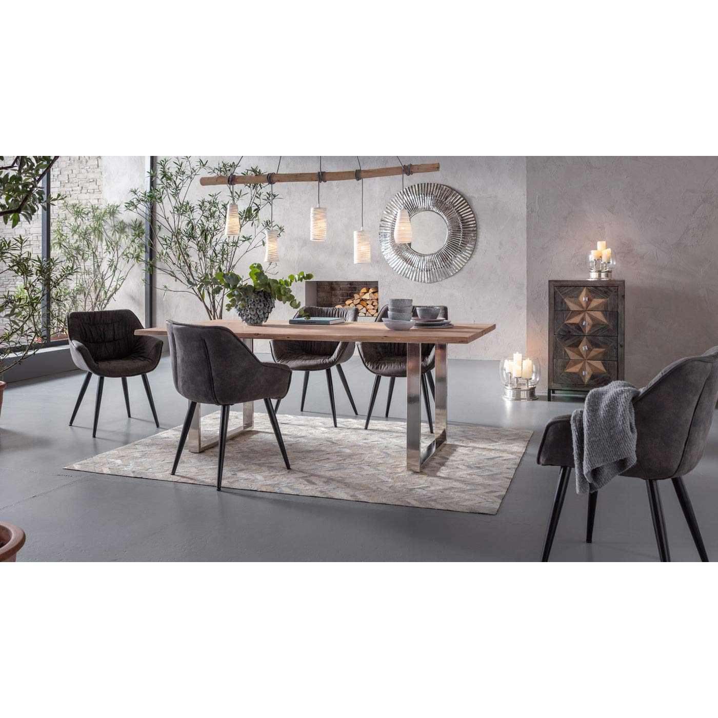 kare-design-spike-elegance-teppich-beige-170x240-cm-echtfell image 6