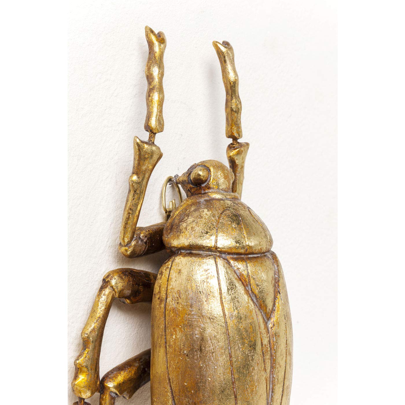 kare-design-wandschmuck-plant-beetle-gold-8x14-5x26-cm-k-fer-wanddeko image 3