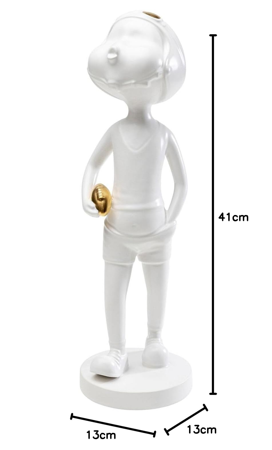 kare-design-ball-girl-deko-figur-wei-keramik-41-cm-handgearbeitet image 6