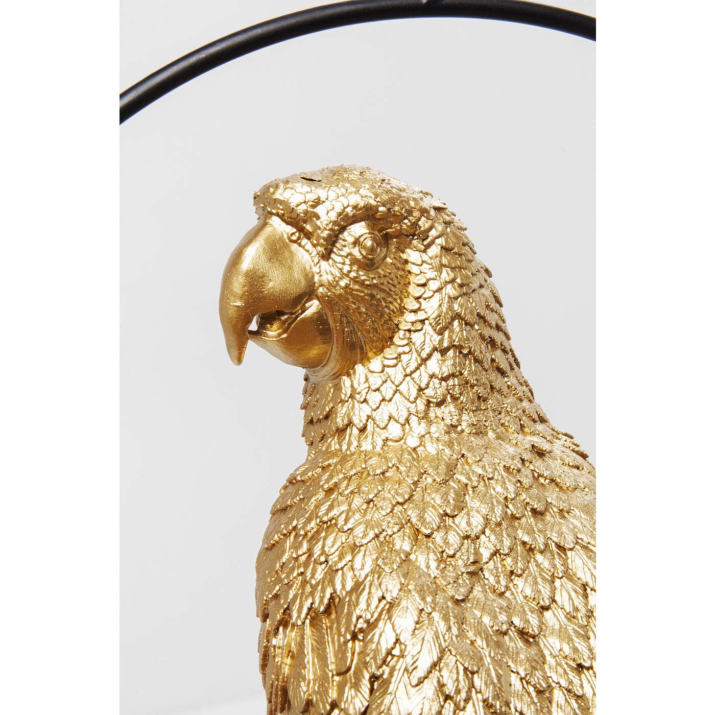 kare-design-swinging-parrot-deko-objekt-gold-57x27x14-cm image 5