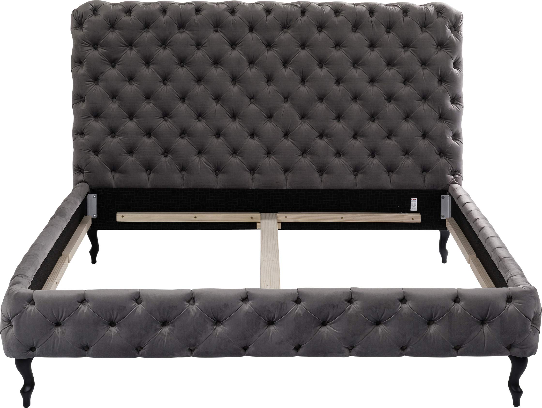 kare-design-bett-desire-velvet-samt-silbergrau-180x200-cm-chesterfield image 4