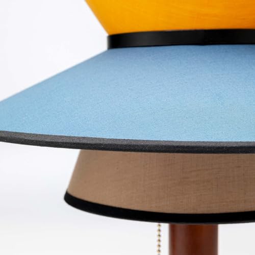 kare-design-tischlampe-riva-blau-gelb-49-cm-desk-lamp-baumwollschirm image 8
