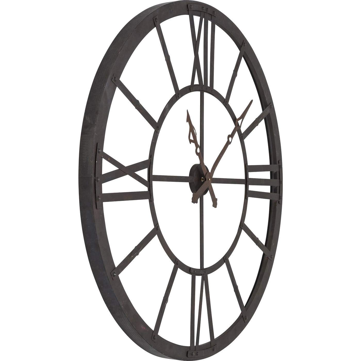 kare-design-factory-wanduhr-silber-120-cm-durchmesser image 5