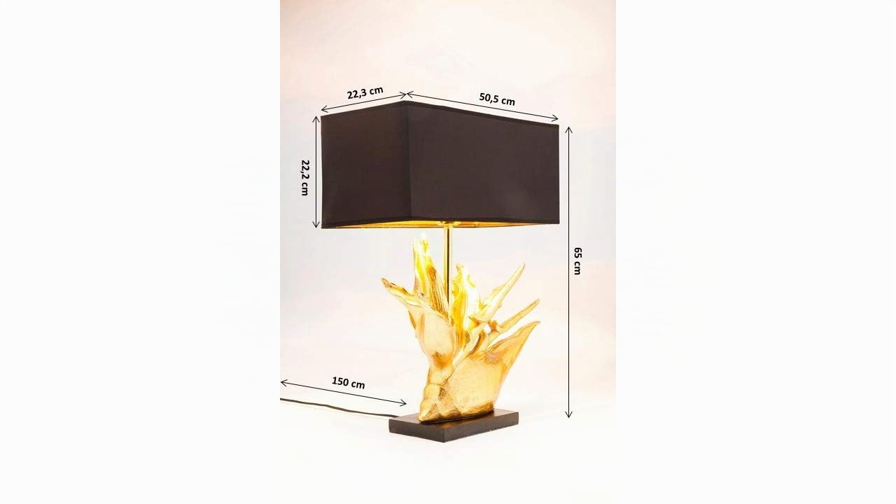 kare-design-tropical-flower-tischlampe-schwarz-gold-schreibtisch-und-nachttischl image 3