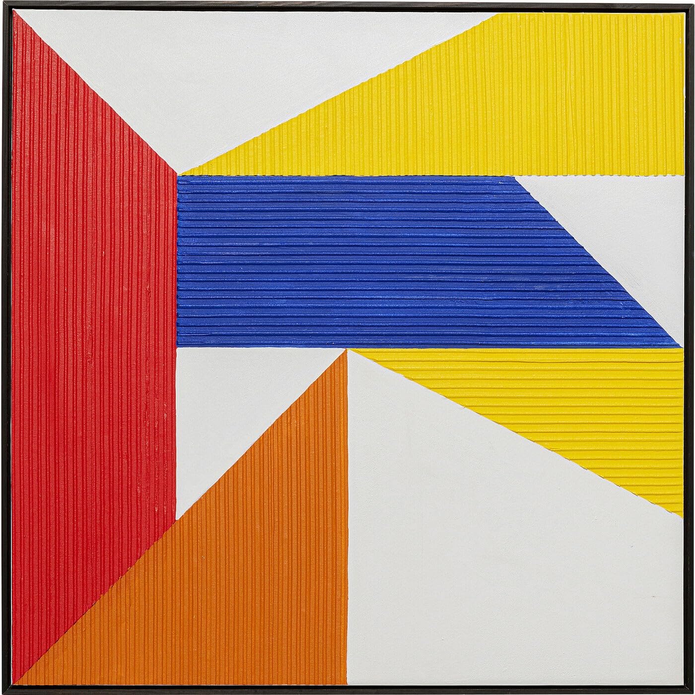 kare-design-leinwandbild-art-triangles-blau-handgemaltes-unikat-102x102-cm image 6