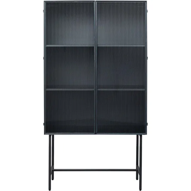 kare-design-san-diego-vitrine-170x90x35-cm-schwarz-industrial image 1