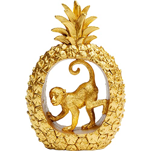 kare-design-deko-figur-playing-in-the-pineapple-23-cm-ananas-figur-gold image 6