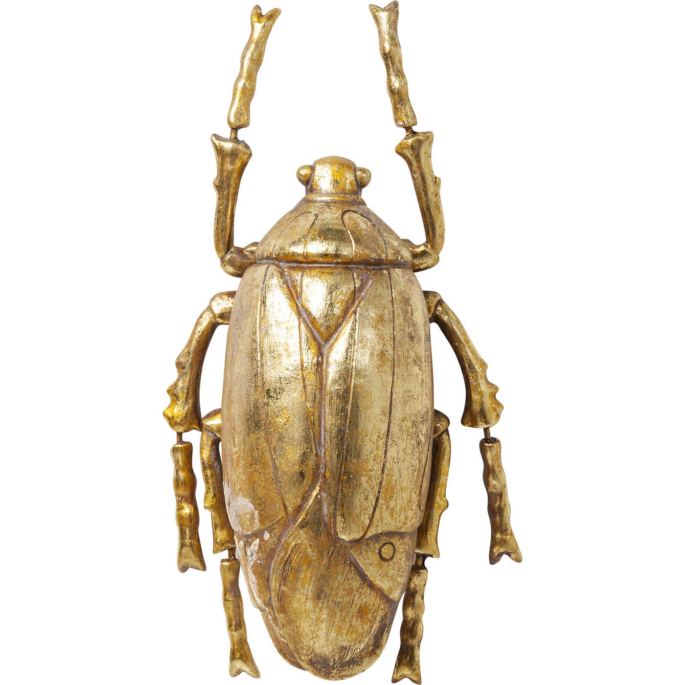 kare-design-wandschmuck-plant-beetle-gold-8x14-5x26-cm-k-fer-wanddeko image 1