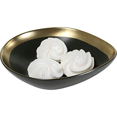 kare-design-teller-tief-vibrations-19-cm-keramik-teller-dunkelgr-n-mit-goldrand image 7