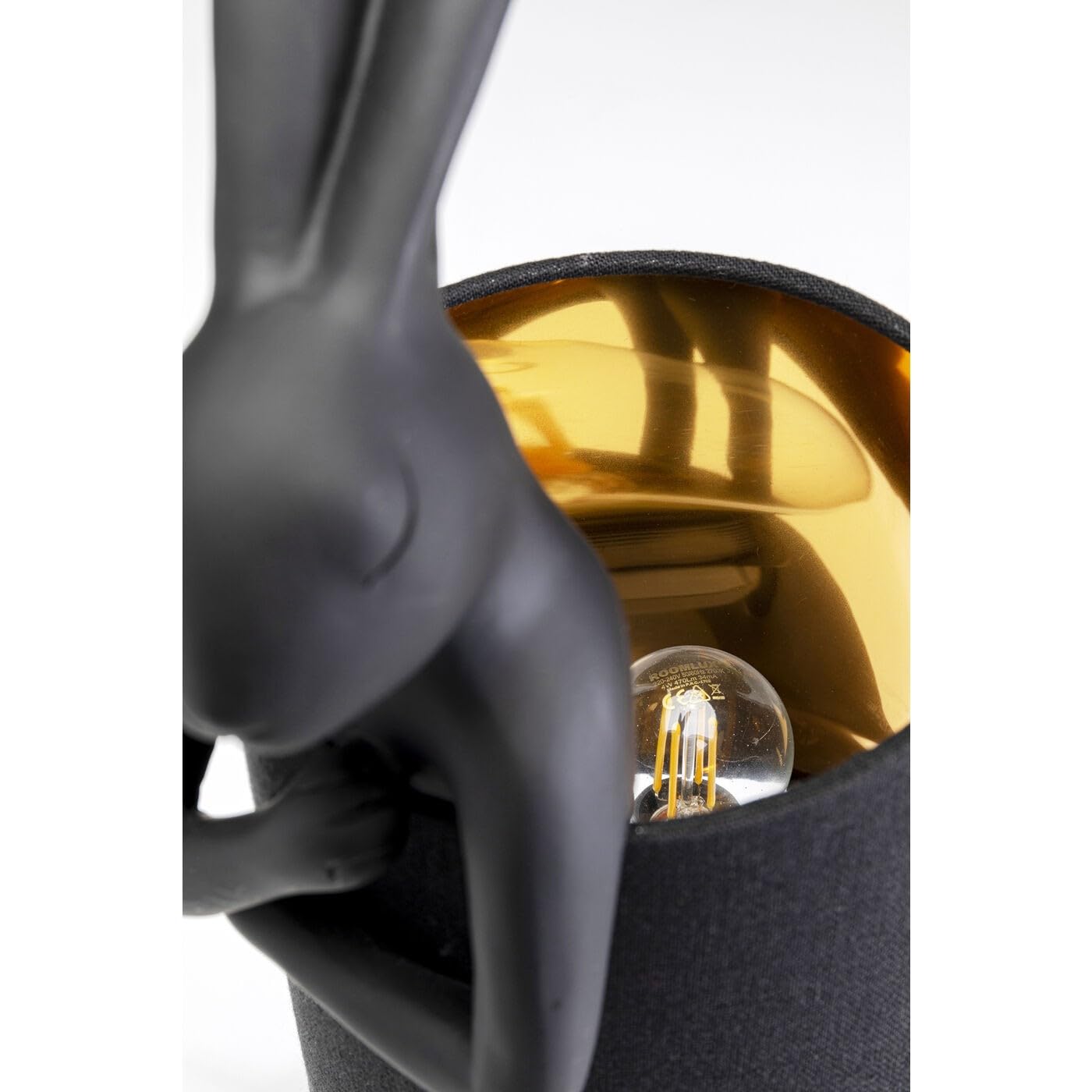 kare-design-tischlampe-animal-rabbit-matt-schwarz-50-cm image 3