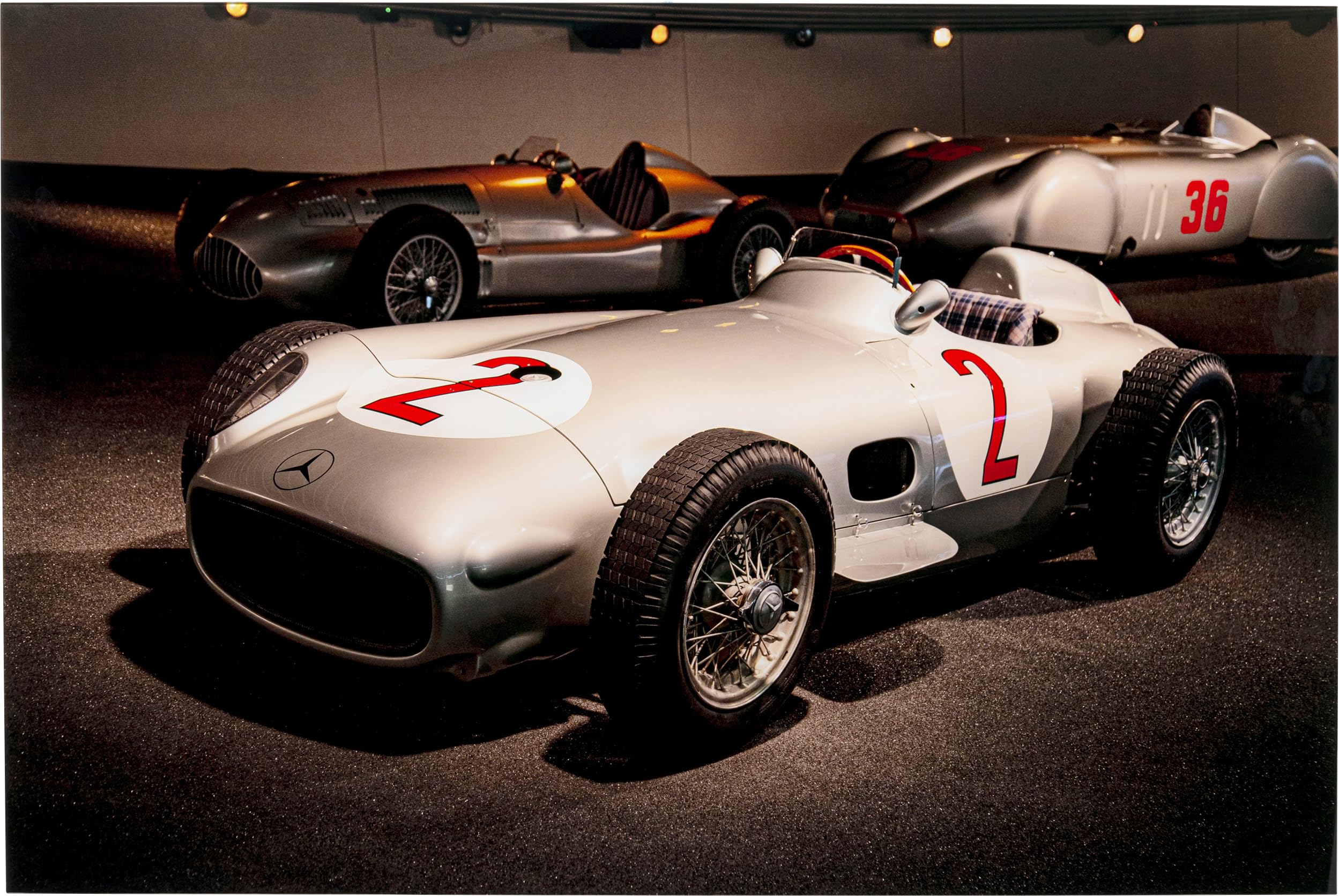 kare-design-glasbild-automotiv-race-mehrfarbig-120x80-cm-esg-glas-auto-motiv image 1