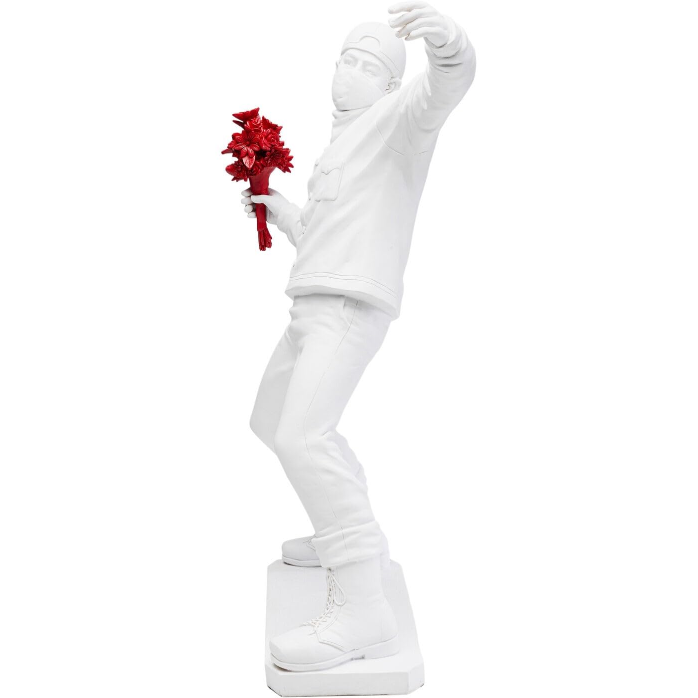 kare-design-deko-figur-street-art-bouquet-wei-67x42x24-cm image 5