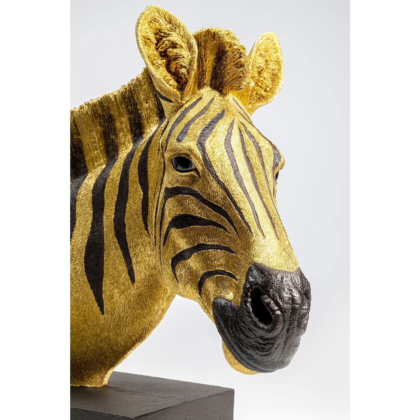 kare-design-objekt-zebra-gold-35cm-zebra-kopf-polyresin-35x17x45-5cm image 4