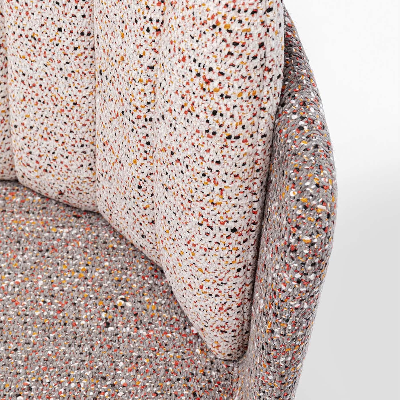kare-design-stuhl-hojas-flitter-beige-esszimmerstuhl-polyester-81x52x58-cm image 3