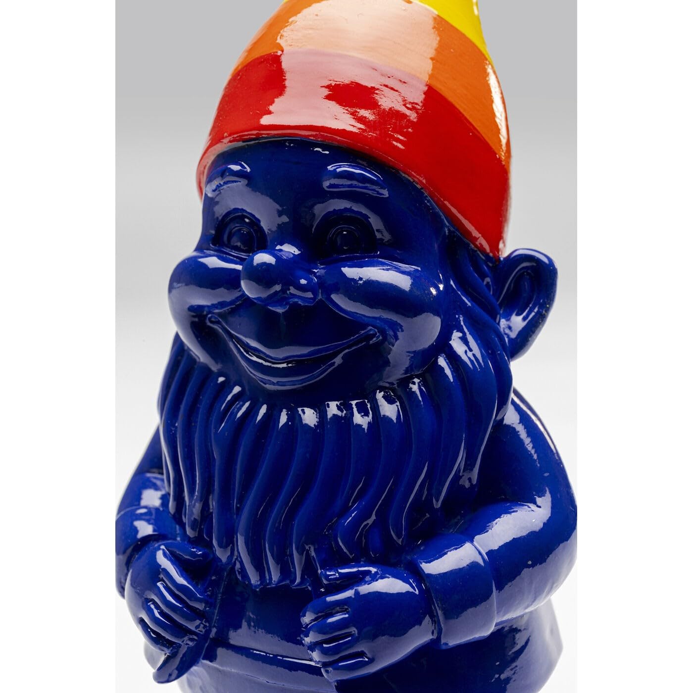 kare-design-deko-figur-zwerg-rainbow-blau-21x8x8-cm image 2