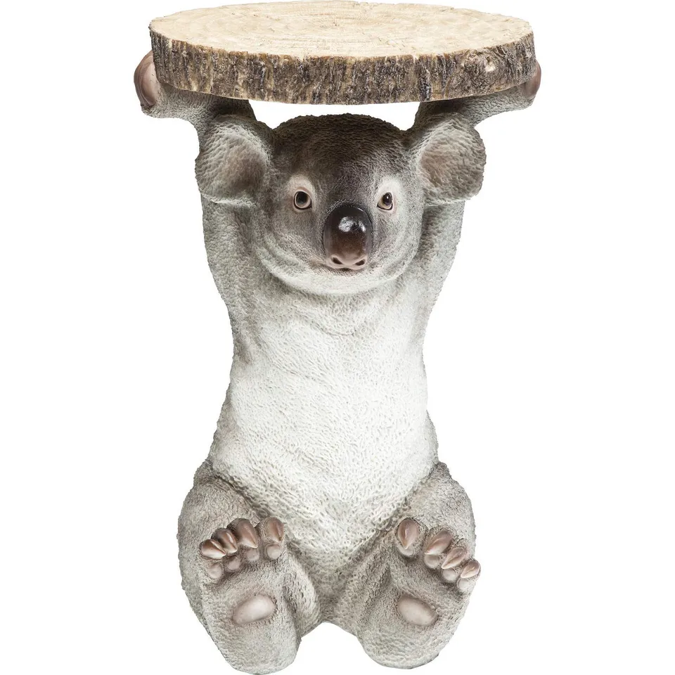 kare-design-koala-beistelltisch-grau-braun-52x35x33-cm image 1