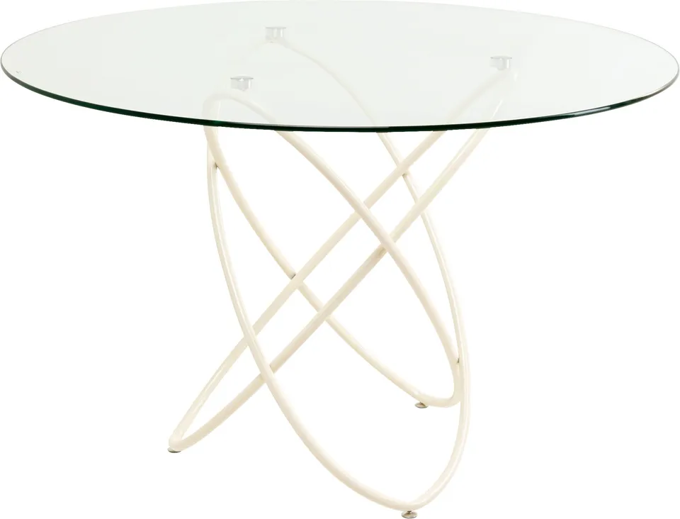 kare-design-esstisch-molekular-greige-120-cm-rund-glas image 1