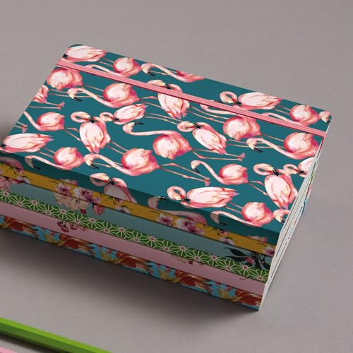 cedon-notizbuch-a5-pink-flamingo-gepunktetes-notizbuch-192-seiten image 4
