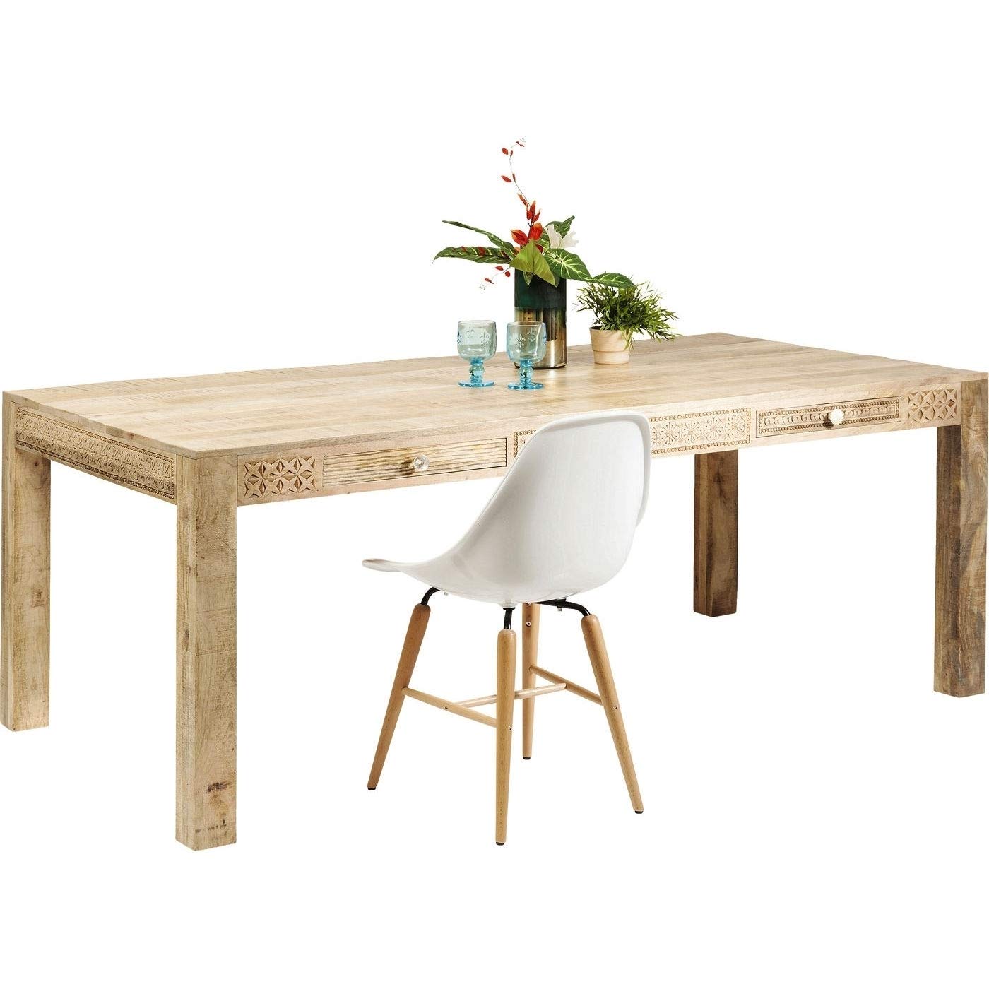 kare-design-tisch-puro-plain-esstisch-braun-76x70x140-cm image 8