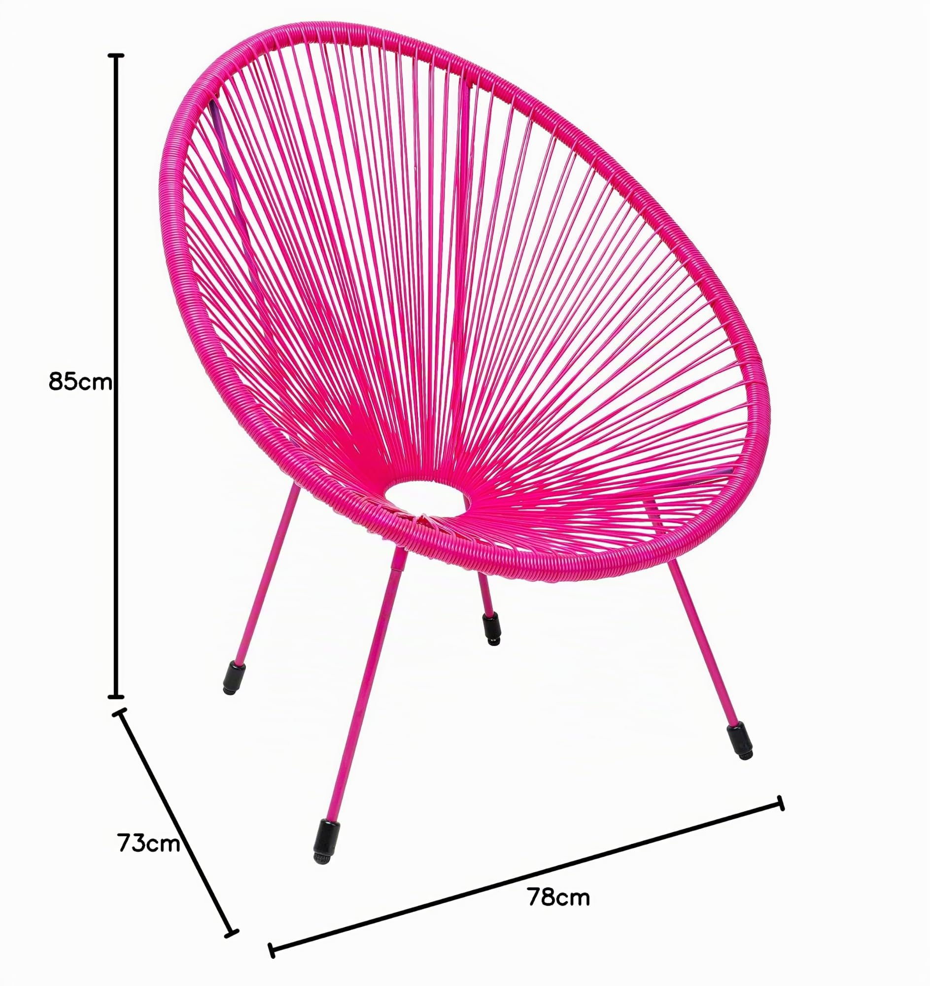 kare-design-gartenst-hle-acapulco-mono-2er-set-pink-outdoor-retro image 3