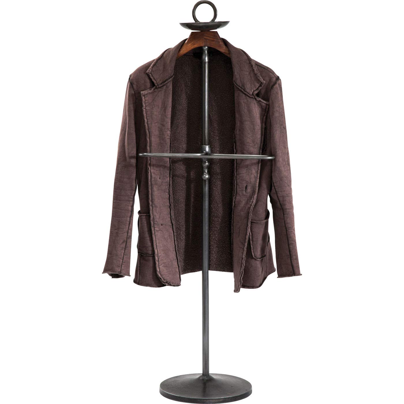 kare-design-herrendiener-cosmopolitan-garderobe-schwarz-124x49x29-cm image 3