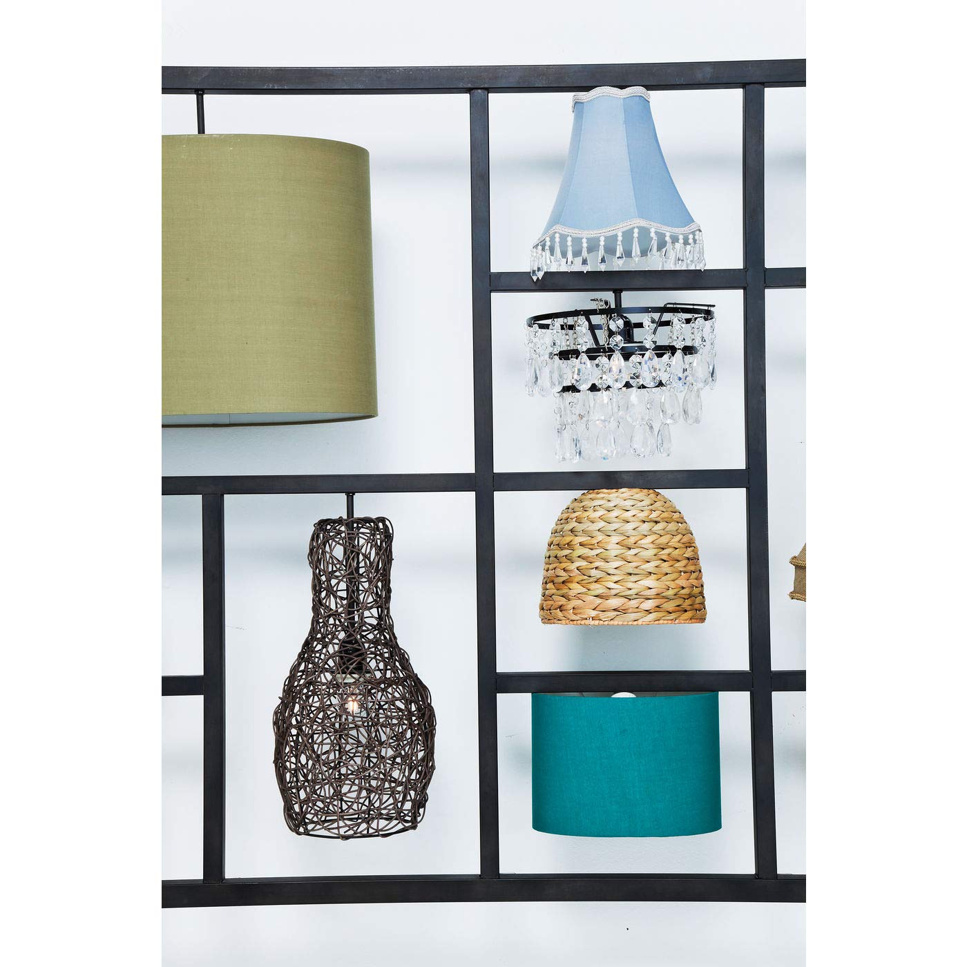 kare-design-parecchi-black-140-h-ngeleuchte-stoffschirm-schwarz-wei image 8