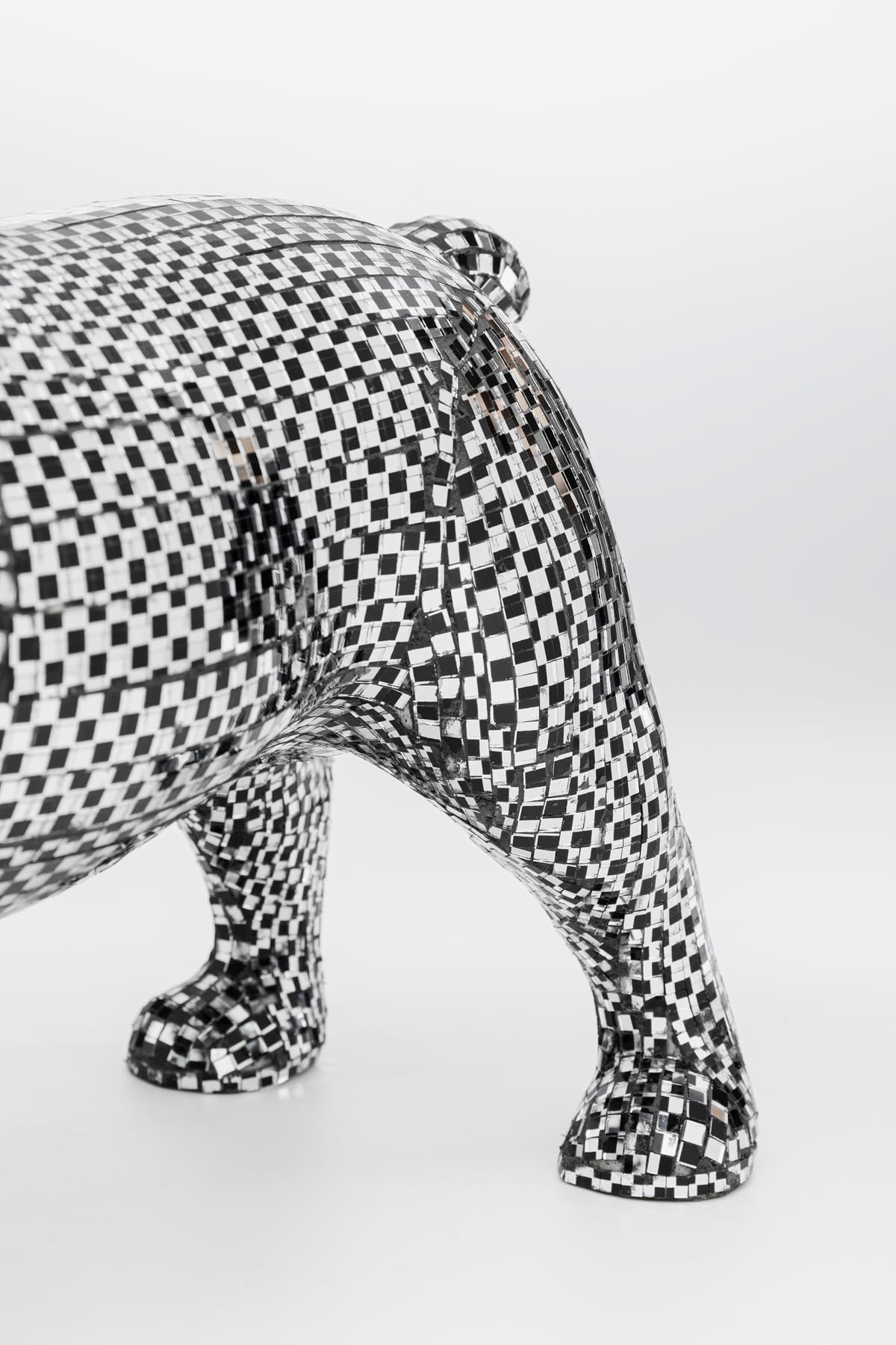 kare-design-deko-figur-bulldog-disco-verspiegelt-36x45x19-cm image 5