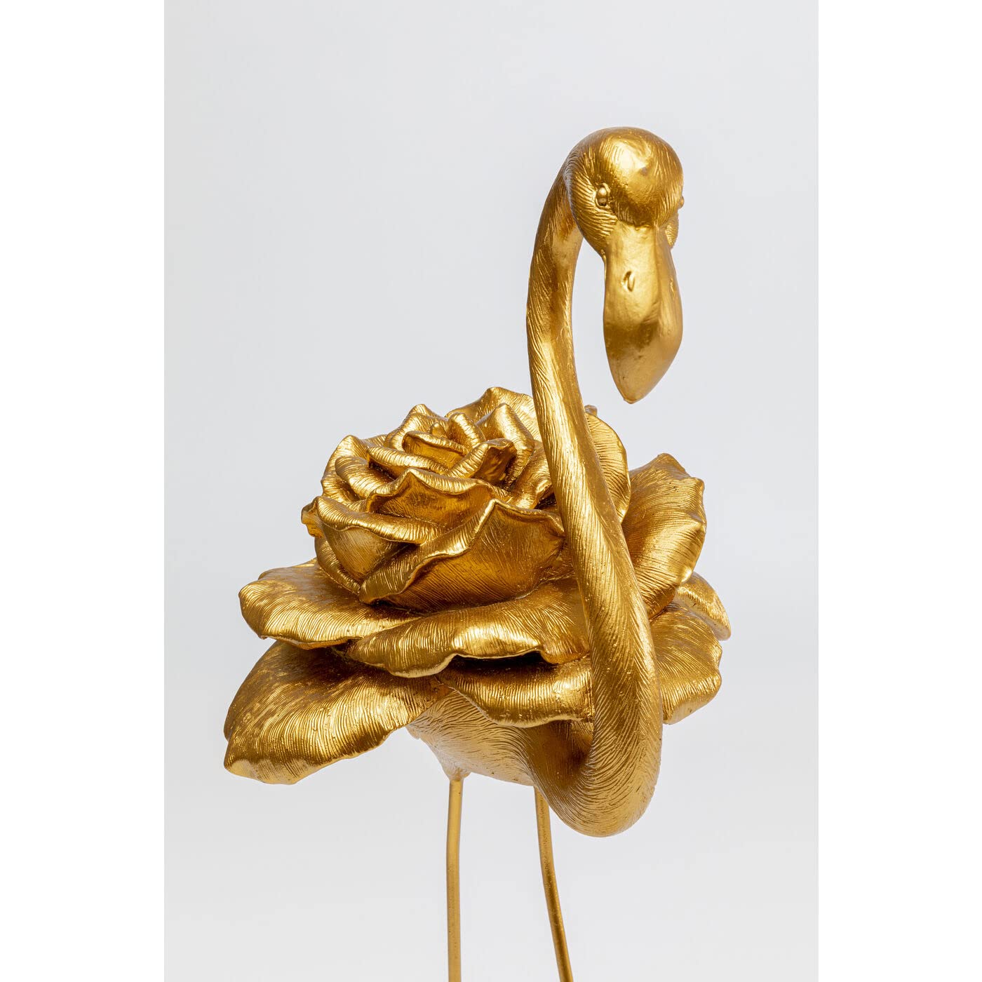 kare-design-rose-flamingo-deko-figur-gold-kunststein-63-cm image 4