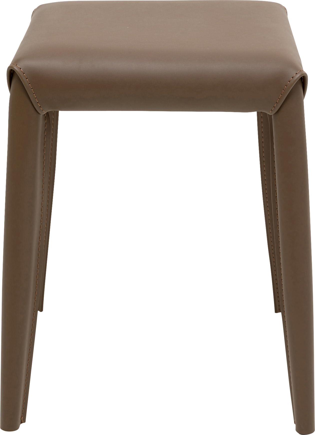 kare-design-hocker-monza-hellgrau-35x35x46-cm-sitzhocker-lederoptik-mit-stahlf-e image 8
