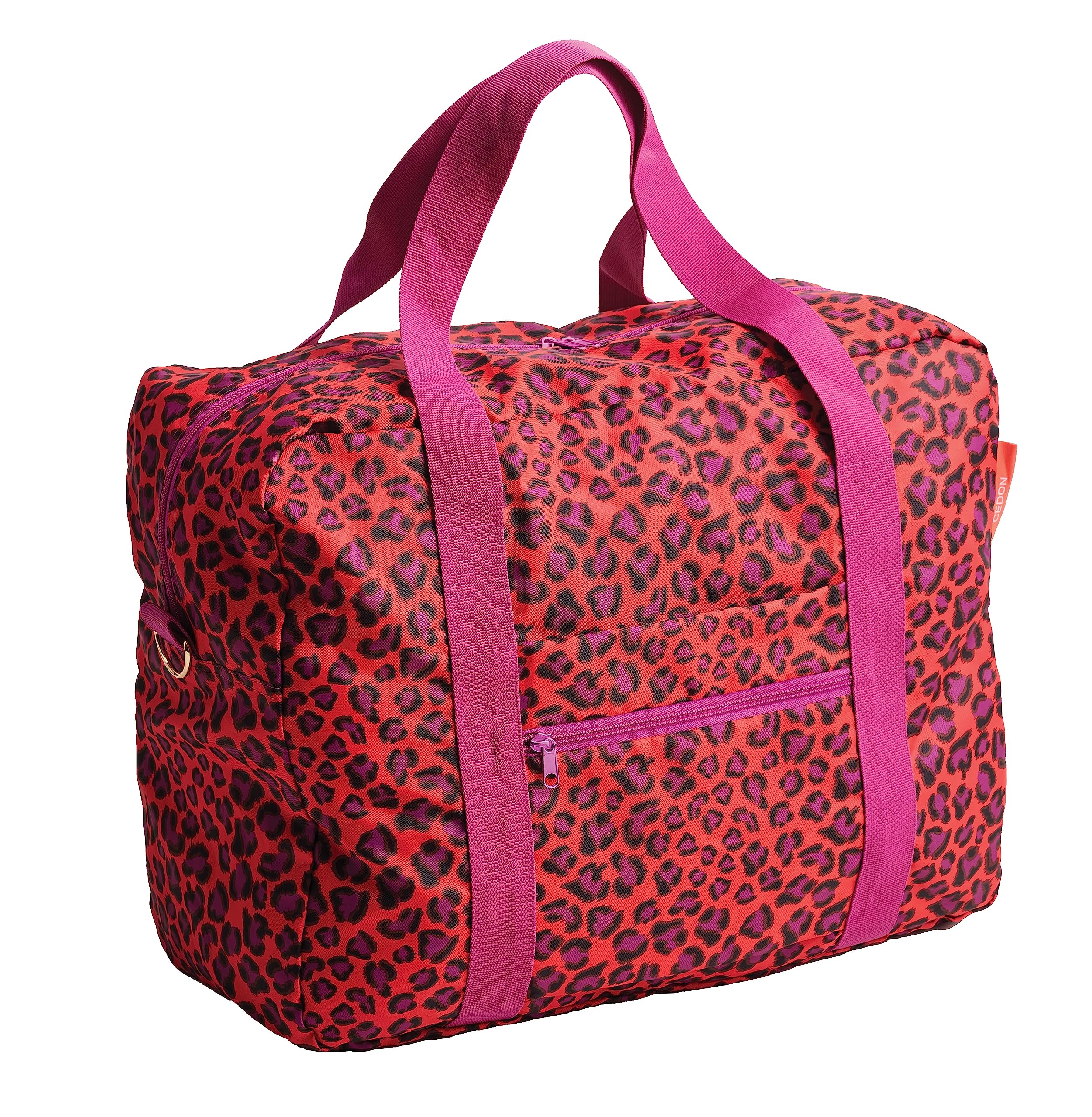 cedon-easy-travel-bag-leo-rot-faltbare-reisetasche image 1