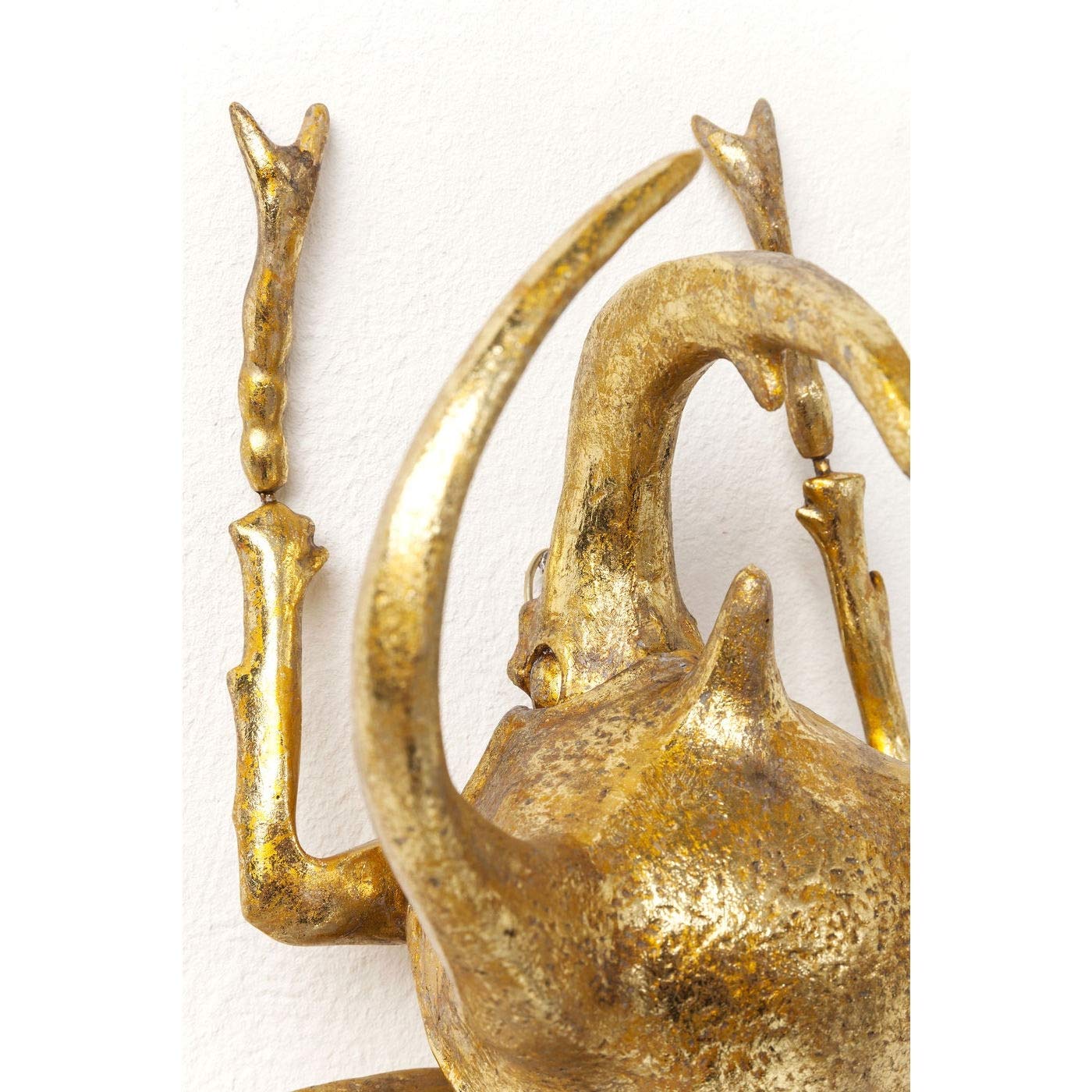 kare-design-longicorn-beetle-wandschmuck-gold-7x15x27-cm image 7