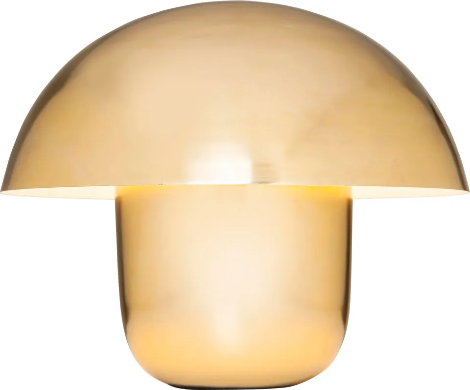 kare-design-mushroom-tischlampe-gold-pilzleuchte-e14-44x50x50-cm image 1