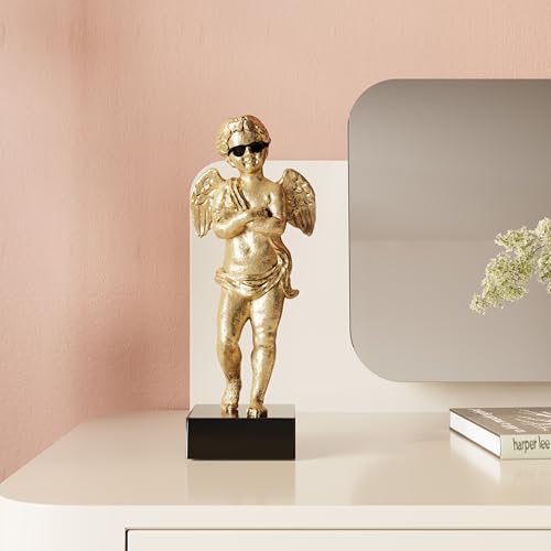 kare-design-deko-figur-cool-angel-gold-29x12x9-cm image 8