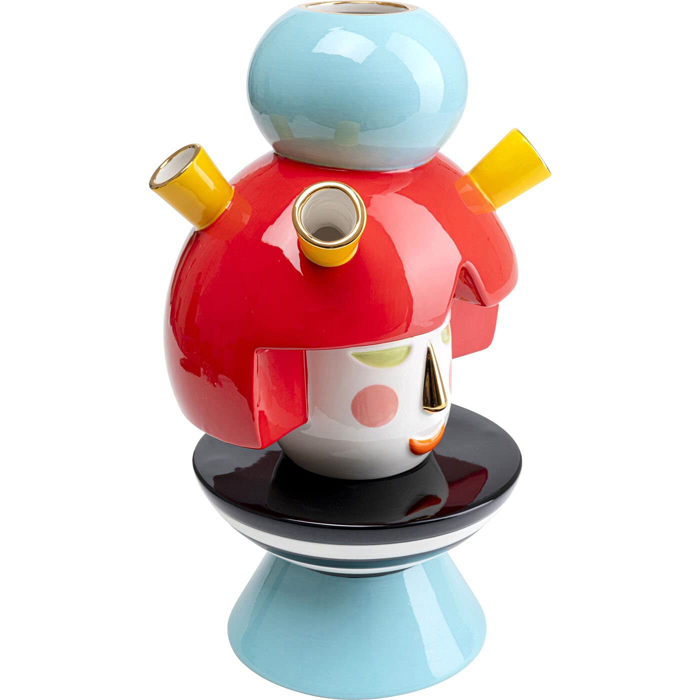 kare-design-puppet-girl-deko-vase-bunt-36-cm-keramik-tischvase image 3