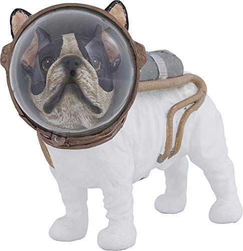 kare-design-space-dog-deko-figur-wei-schwarz-bulldogge-astronaut-21x25x12-cm image 8