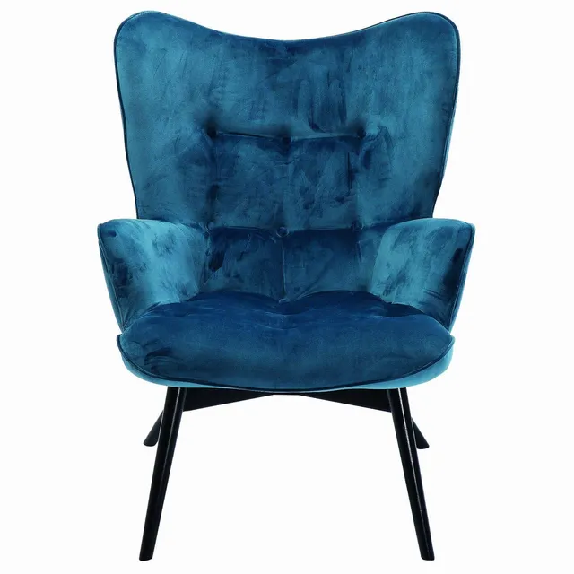 kare-design-sessel-black-vicky-petrol-samtoptik-94x73x83-cm image 1