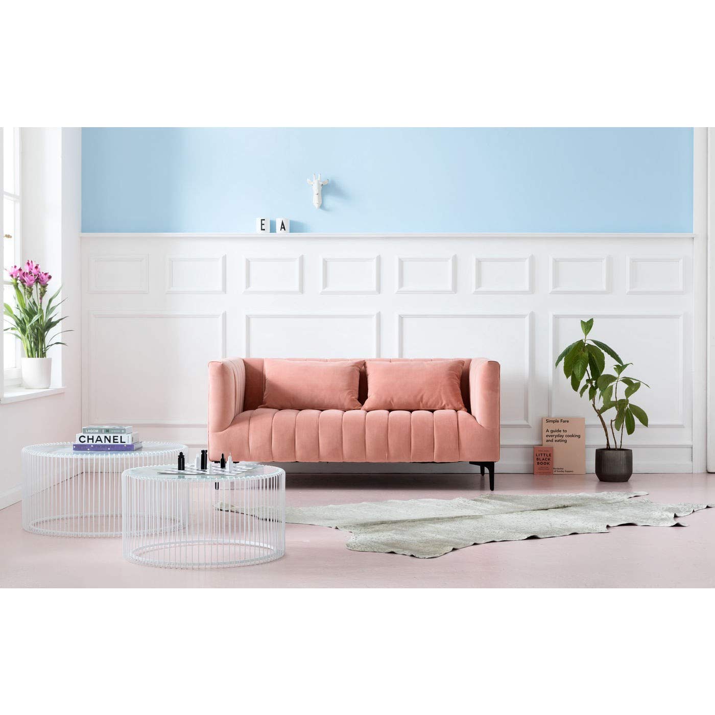 kare-design-hide-acid-wash-teppich-215-x-180-cm-echtkuhfell image 2