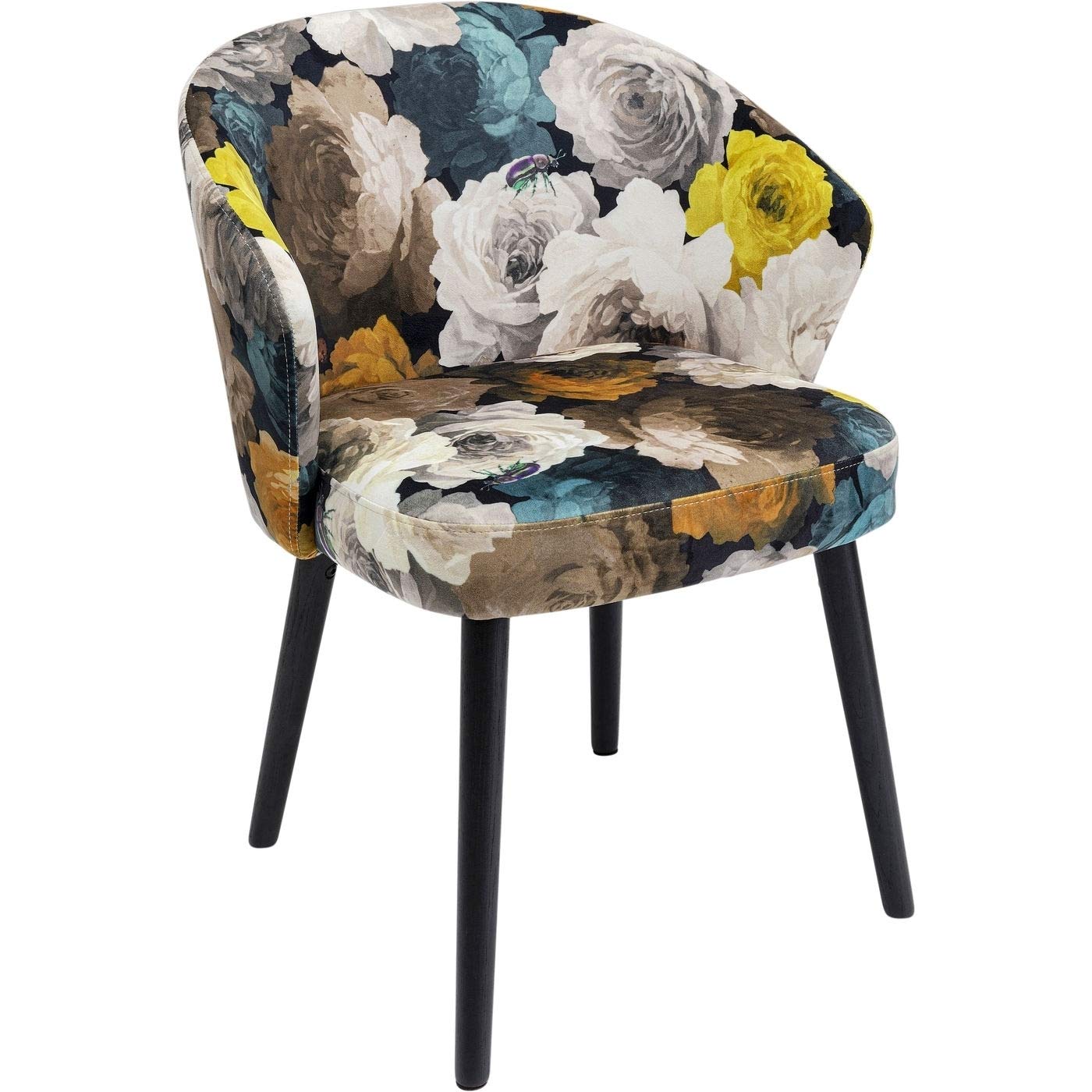 kare-design-peony-armlehnstuhl-77x56x55-cm-blumig-mehrfarbig-polsterstuhl image 4